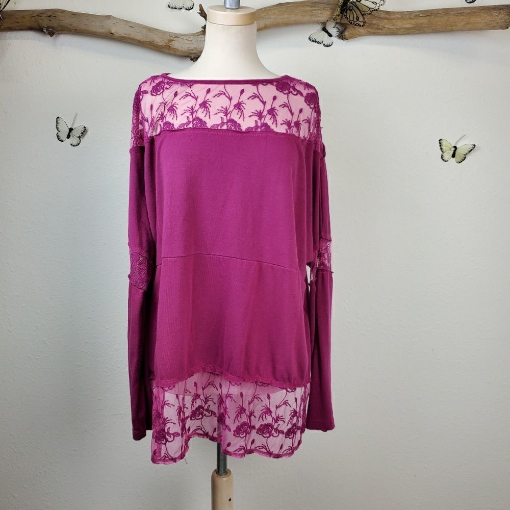 Weekend  suzanne betro dark pink sweater tunic